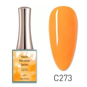 Esmalte CANNI 16ml Neon Rainbow C273 — gel semipermanente libre de TPO y DMPT, INVIMA Colombia