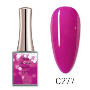 Esmalte CANNI 16ml Neon Rainbow C277 — gel semipermanente libre de TPO y DMPT, INVIMA Colombia