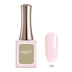 Esmalte CANNI 16ml Jelly Pink 096 translúcido — gel semipermanente libre de TPO y DMPT, INVIMA Colombia